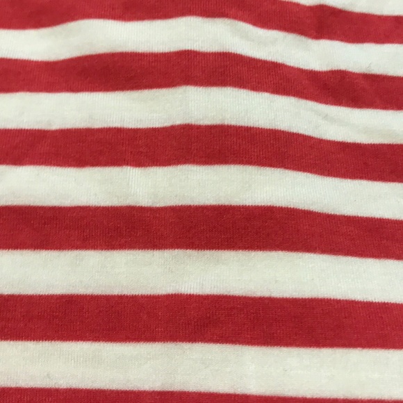 Red and white striped crop top! - Picture 3 of 3